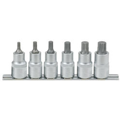 Set Biți Cu Cap Hexagonal 1/2 Pentru Șuruburi Multi-dinte Set Biți Cu Cap Hexagonal 1/2 Pentru Șuruburi Multi-dinte