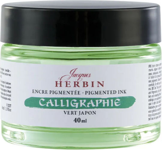 Jacques Herbin Cerneală de schimb pentru stilou Vert Japon 40ml
