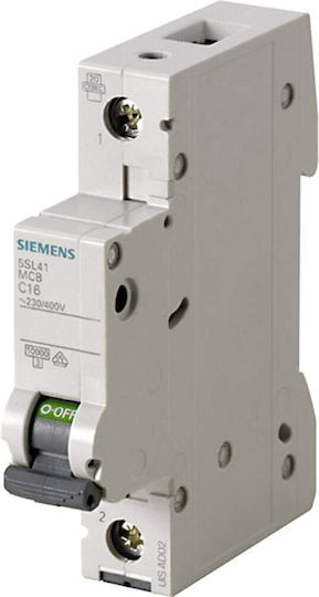 Circuit Breaker 1p B 10a 10ka Ac 5sl4110-6