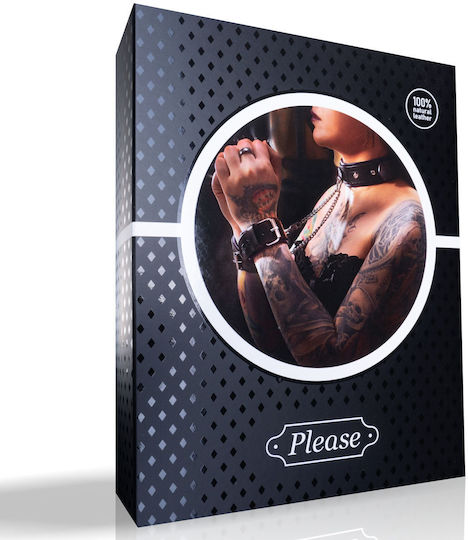 Bdsm Please Joan Gulere Studded Pentru Femei Din Piele Naturală