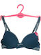 Bra without Underwire Blue