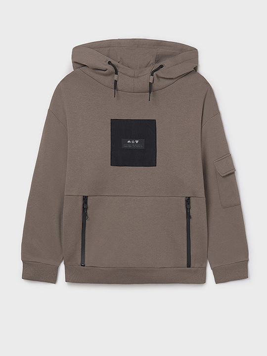 Mayoral Kids Sweatshirt with Hood and Pockets G...