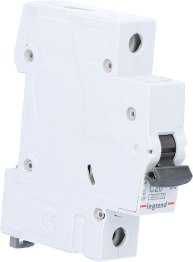 Legrand Phase 1-Pole Earth Leakage Relay 20A