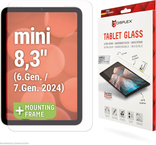 Displex 0.3mm Tempered Glass (iPad Mini) Μαύρο