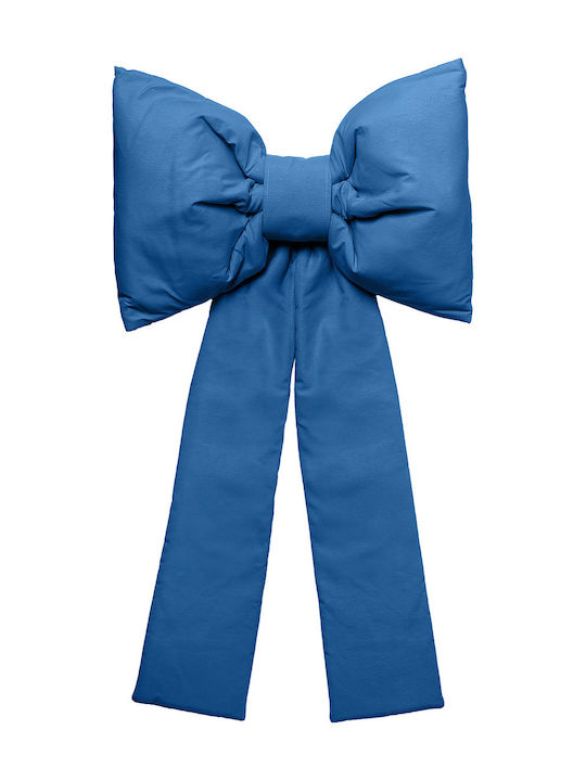 Beauty Home Christmas Figure Bow Blue Length 55cm Premium