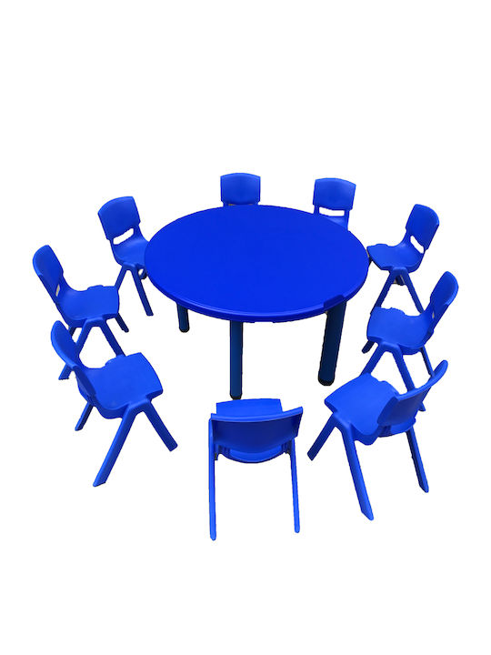 Stühle Kinder Tischset mit Stühlen aus Plastik ...