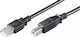 Microconnect USB 2.0 Cablu USB-A - USB-B Negru 3m USBAB3B