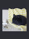 Decorative Pillow Cat Cushion Kitty Black Balvi 26808