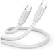 Alogic USB 2.0 Kabel USB-C männlich - USB-C 240W Weiß 2m (ELSI5U2CCWH2)