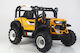 Kids 12V Electric Ride On Tractor Yellow
