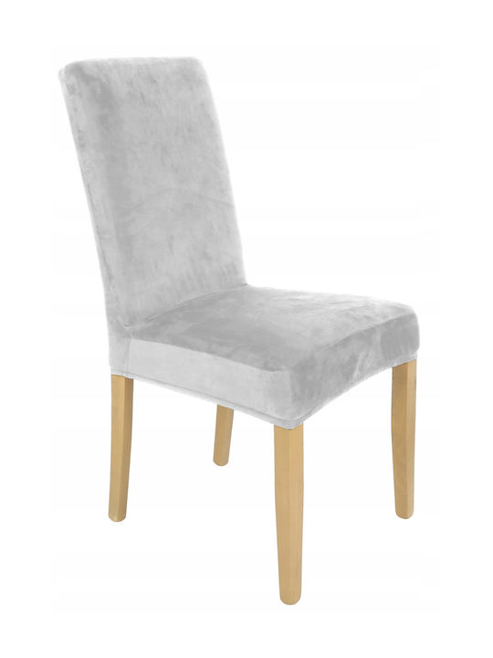 Ubieramy Meble Ελαστικό Κάλυμμα Καρέκλας Light Gray