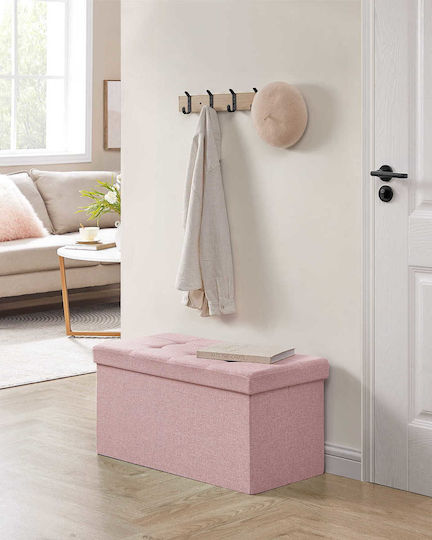 Scaune Camera de zi Cu spațiu de depozitare Lemn Roz 76x38x38buc