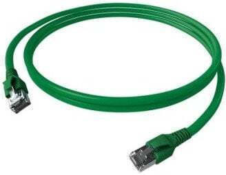 Easylan S/FTP Cat.6a (Gigabit) Καλώδιο Δικτύου Ethernet 3m Πράσινο