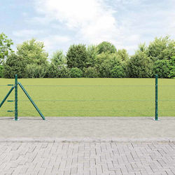 vidaXL Plasă de sârmă Module Verde 0.5x50m