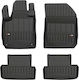Peugeot 308 II Rubber Car Mats From 2013 Raised Sides
