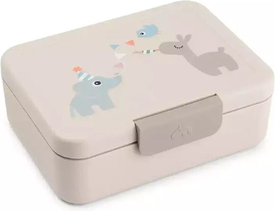 Done by Deer Plastic Kids' Food Container Beige