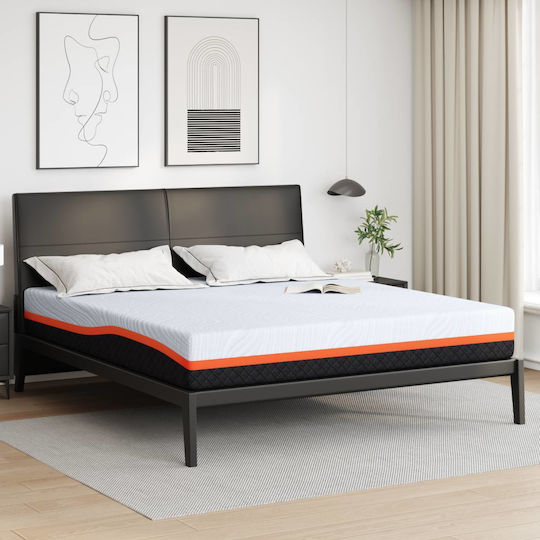 vidaXL Υπέρδιπλο Στρώμα 180x200x25cm