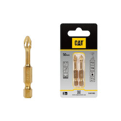 CAT Set 2 Biți Șurubelniță Steaua