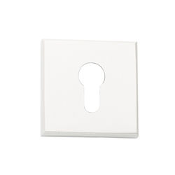 Rozețe Ușă De Siguranță 1100 Alb Mat 50x50mm