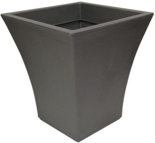 Atmosphera City Flower Pot Anthracite 40x40x45cm