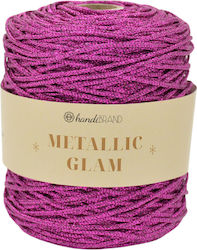 Glam Metallic Metallic Polyester 200g Strickgar...