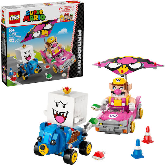 LEGO Super Mario Mario Kart – Wario & King Boo For 8+ Years 512 Pieces