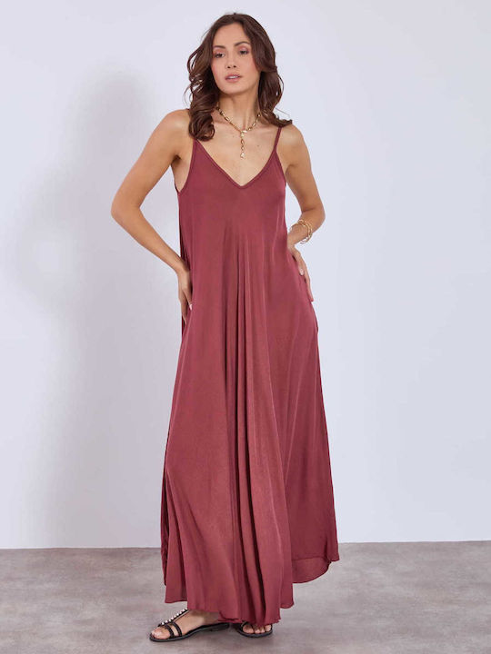 Maxi Dress Burgundy