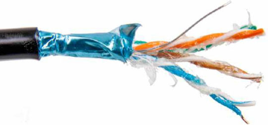 Computer Cable Ftpw 4x2x0.5 Cat.6 Outdoor Gel-filled 1m Securitynet C&c Partners Sec6ftpg