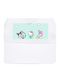 Kids' Hat Jockey Fabric White