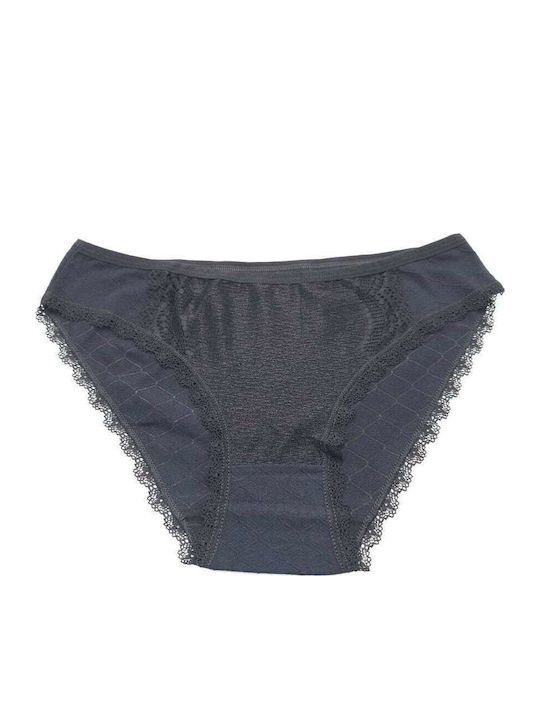 Power Flower Women's Slip with Lace Black