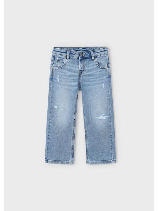 Mayoral Kids' Blue Jeans Trousers