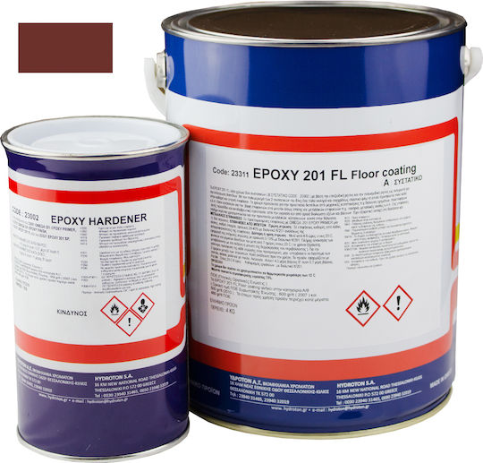 Hydroton Υλικό Δαπέδων Κόκκινο 5.05kg 23311MAROON5