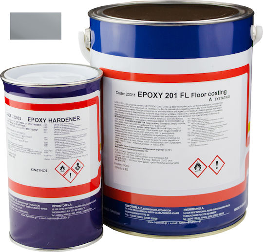 Hydroton Bodenbeschichtung Gray 5.05kg 23311GREY5