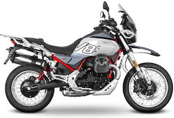 Seitliche Halterungen für Motorradgepäckträger M0vt84if 3p System Moto Guzzi V85 Tt V85 Tt Travel 24-25 Shad