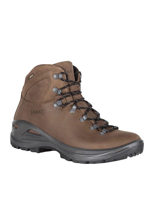 Aku Tribute Ii Men's Hiking Boots Waterproof With Gore-Tex Membrane Brown