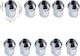 Simoni Racing Nuts M14x1.5mm Length 33mm for Key No 19 10pcs