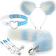 Kinksters BDSM Kit σε Λευκό Χρώμα