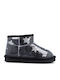 Anatomical Kids Boots from Patent Leather Black