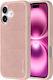 Incase Задна корица Кожа Розов (iPhone 16)