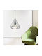 Diamond Pendant Light Black 25x25cm