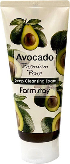 Farm Stay Avocado Premium Pore Αφρός Καθαρισμού Προσώπου