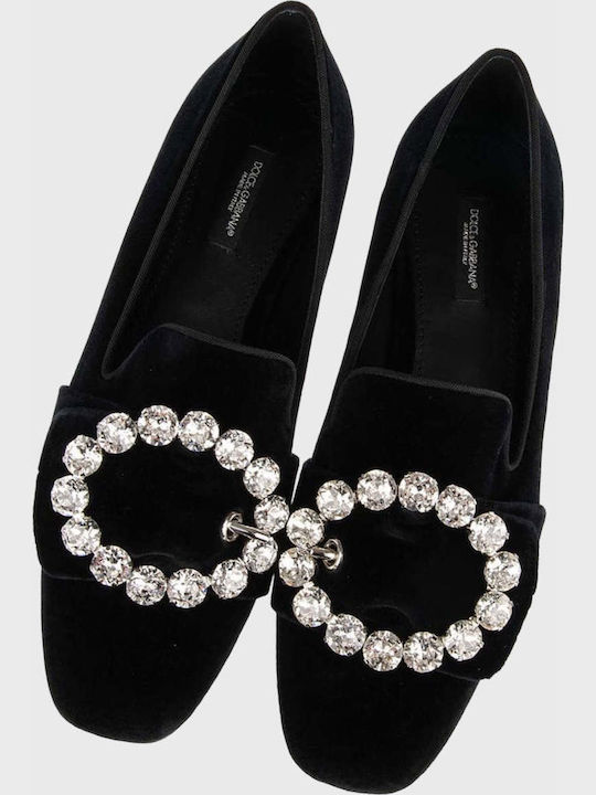 Dolce & Gabbana Дамски балетни обувки в Черен Цвят