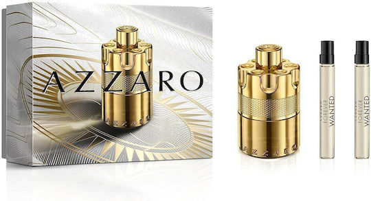 Azzaro Wanted Men's Set with Eau de Parfum