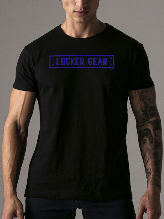 Locker Gear Lockergear T-shirt Black With Blue