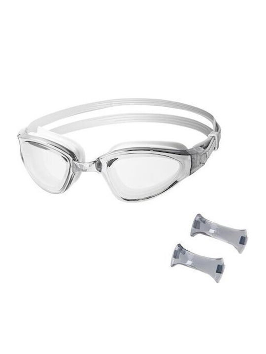 Nils Swimming Goggles Adults with Anti-fog Lenses Gray