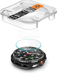 Spigen EZ Fit Tempered Glass Samsung Galaxy Watch 8 Classic 46mm, Spigen 2τμχ AGL09877 Spigen EZ Fit Tempered Glass Samsung Galaxy Watch 8 Classic 46mm, Spigen 2τμχ AGL09877