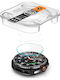 Spigen EZ Fit Tempered Glass for the Samsung Galaxy Watch 8 Classic 46mm, Spigen 2pcs AGL09877
