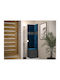 Hartford 347 Entry Furniture with Mirror & Hanger Graphite 42x44x42cm