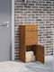 vidaXL Briefkasten Für Draußen Inox Rusty 41x38x103cm