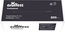 Endless Zik-Zak Кърпи за ръце 2 Пласта Бели 20 x 200 бр. R.12190 Endless Zik-Zak Кърпи за ръце 2 Пласта Бели 20 x 200 бр. R.12190